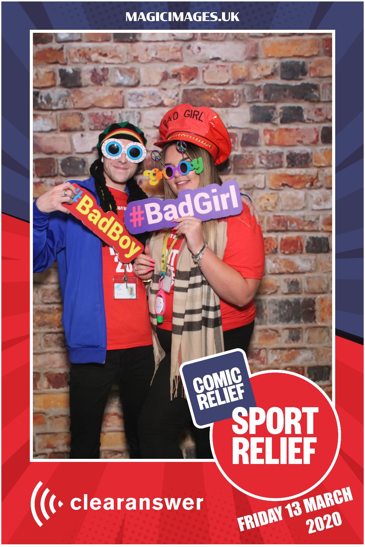Clear Answer Sport Relief | View more photos from the event at gallery.magicimages.uk/u/MagicImages/Clear-Answer-Sport-Relief
